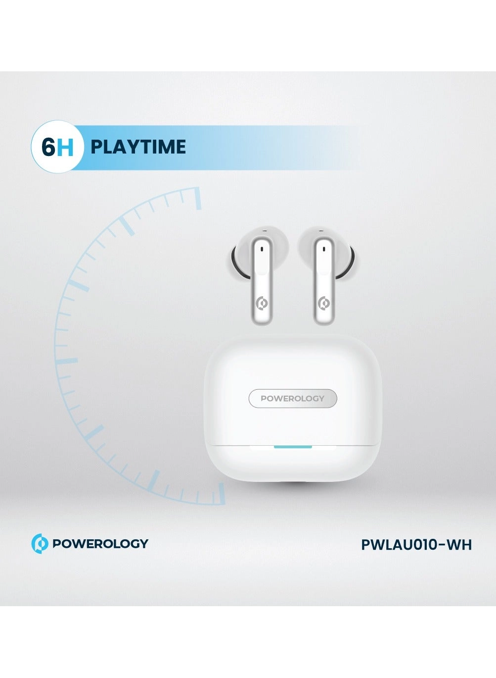 Hybrid ANC+ENC 6Mic Earphone Wireless Earphone