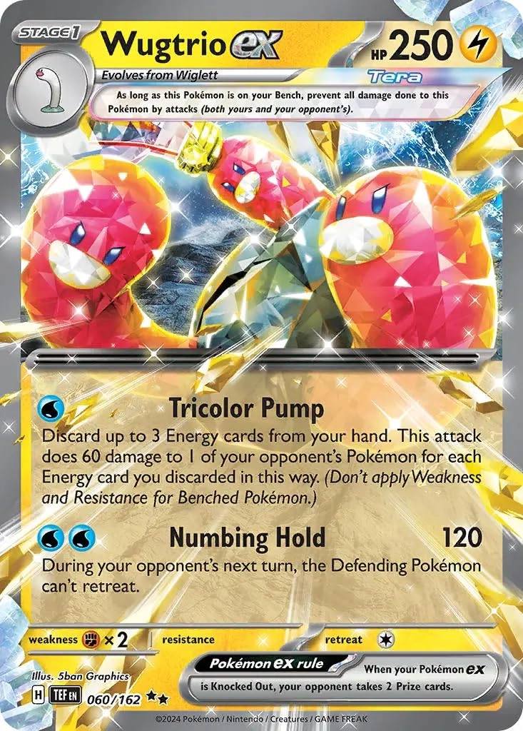 Pokémon Pokemon Wugtrio ex 060/162