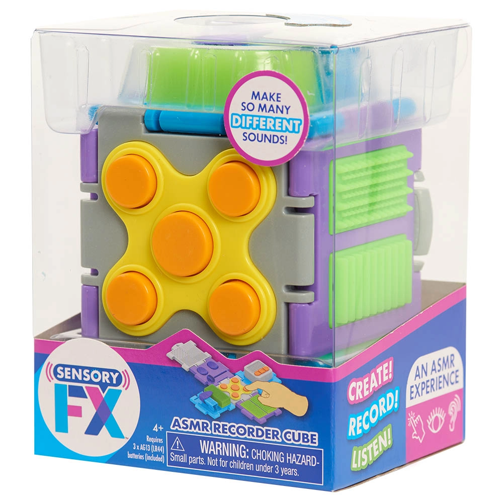 ASMR Recorder Cube - Suitable for 4 years and above