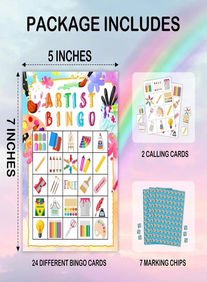 Art Party Bingo - Adults 24