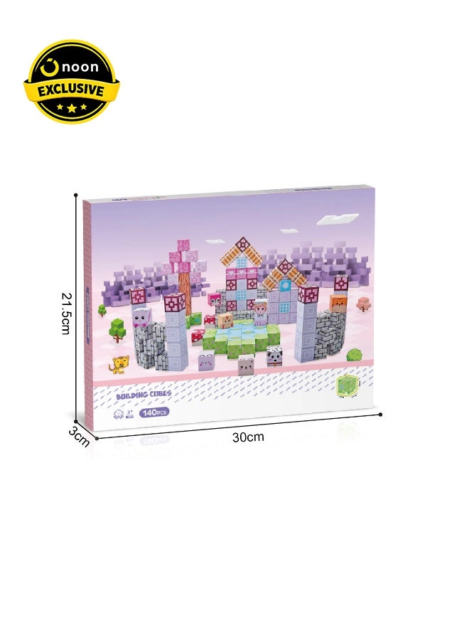 Magni Mates Magnetic Building Cubes - 140 pcs