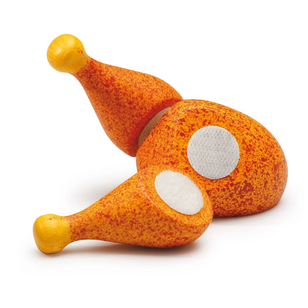 Grilled Chicken To Cut Wooden Pretend Playset - 3 Pcs (24401497-15085)