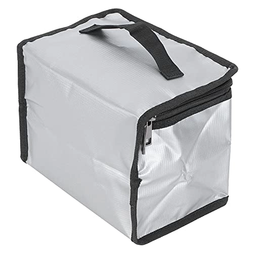 Li Po Safe Bag - Fireproof Silver 18x21.5x15cm