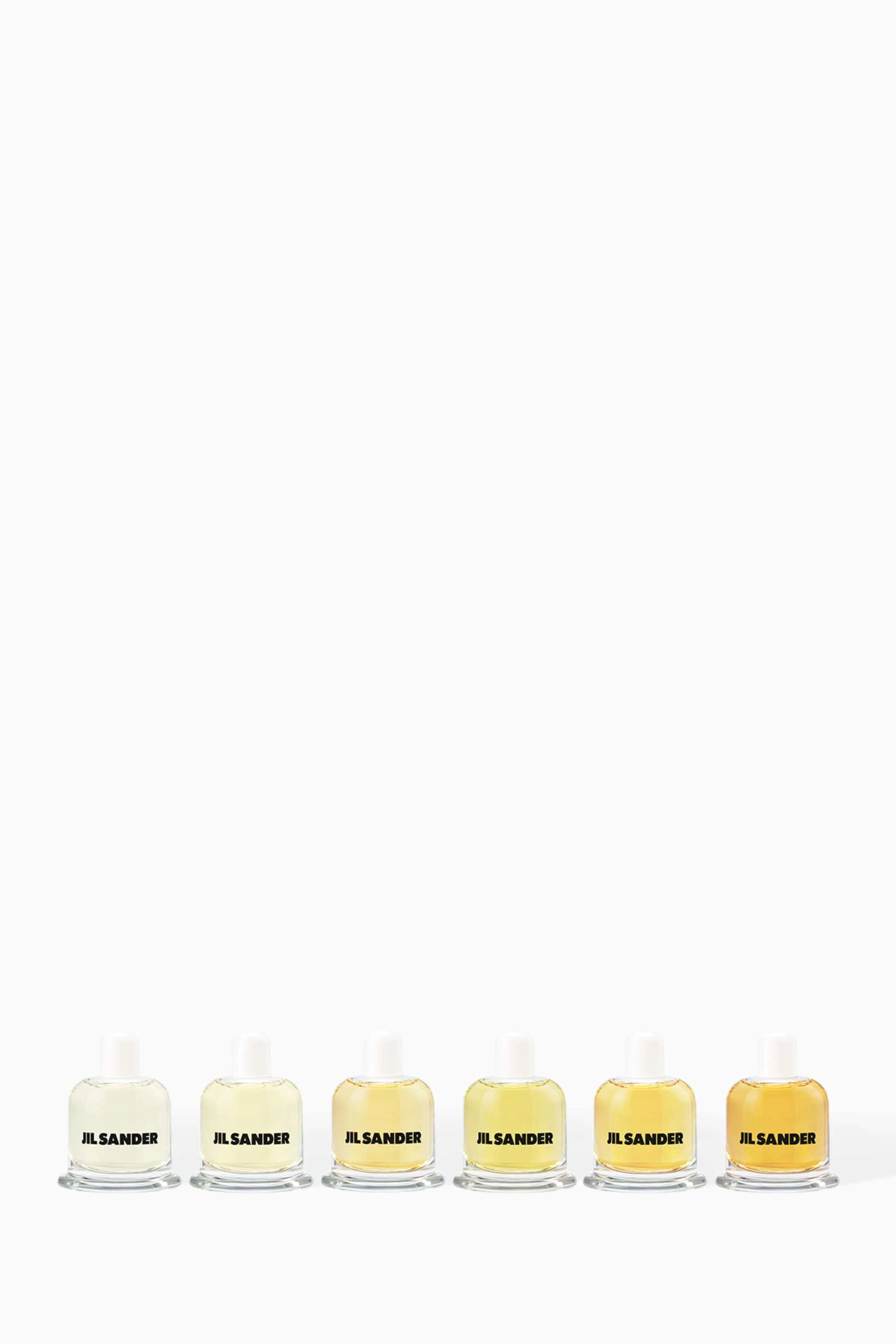 Jil Sander Fragrances Leaf - 8ml + Miel - 8ml + Earth - 8ml + Coffea - 8ml + Smoke - 8ml + Black Tea - 8ml