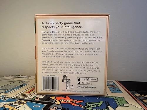 Monikers: More Monikers - Card Game