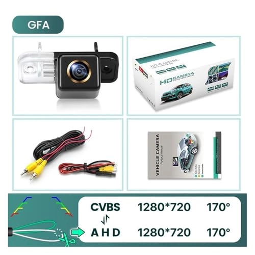 Reversing Camera For Benz E Class W211 - Night Vision RCA Connector 752*582