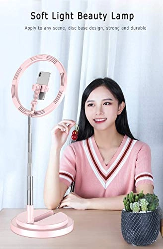 LED ring light - 3300-6000K Silver dimmable