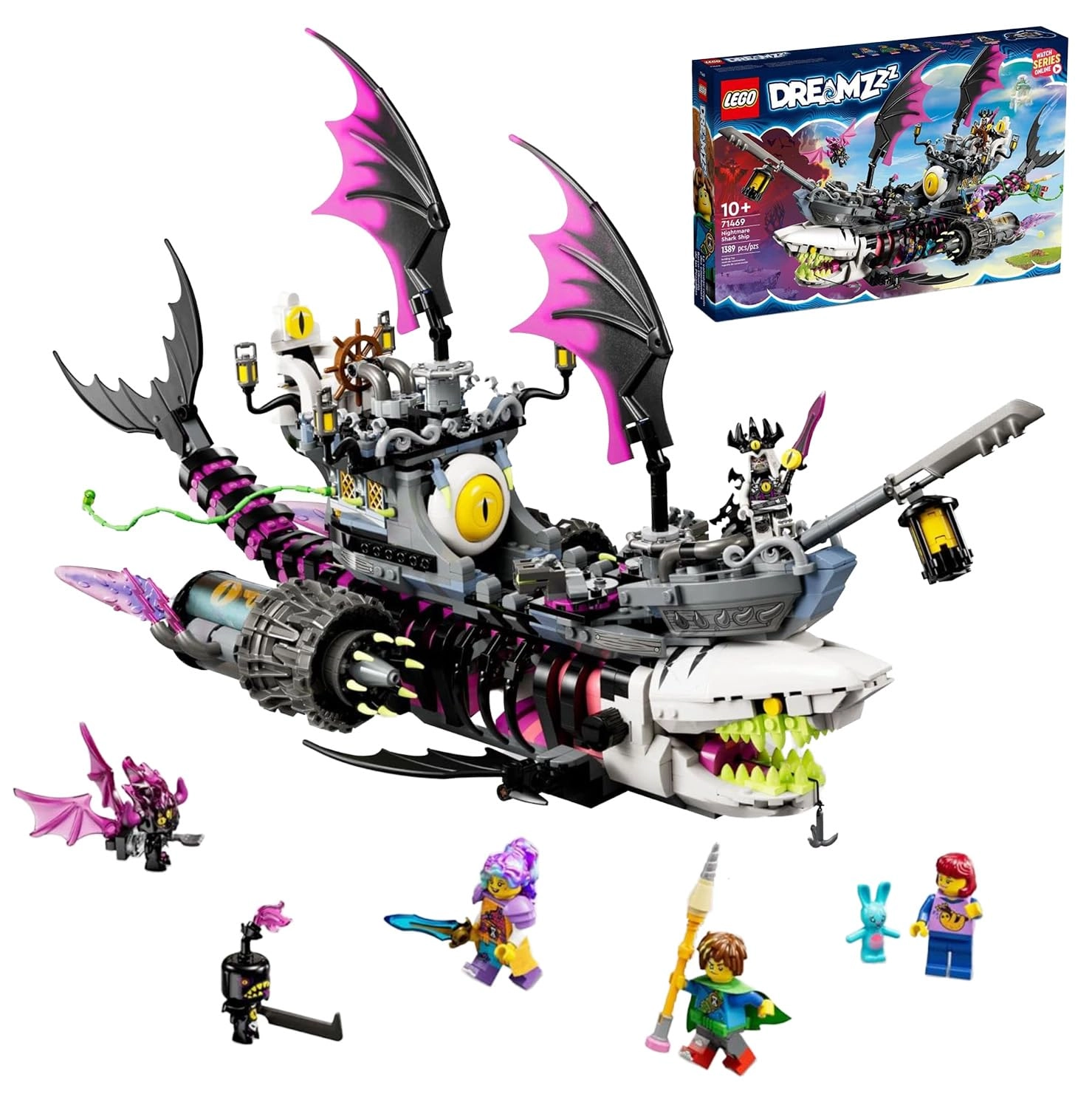 DREAMZzz Nightmare Shark Ship (71469)