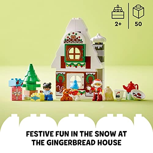 Santa's Gingerbread House (10976) - Learning and Education Toys for Toddlers