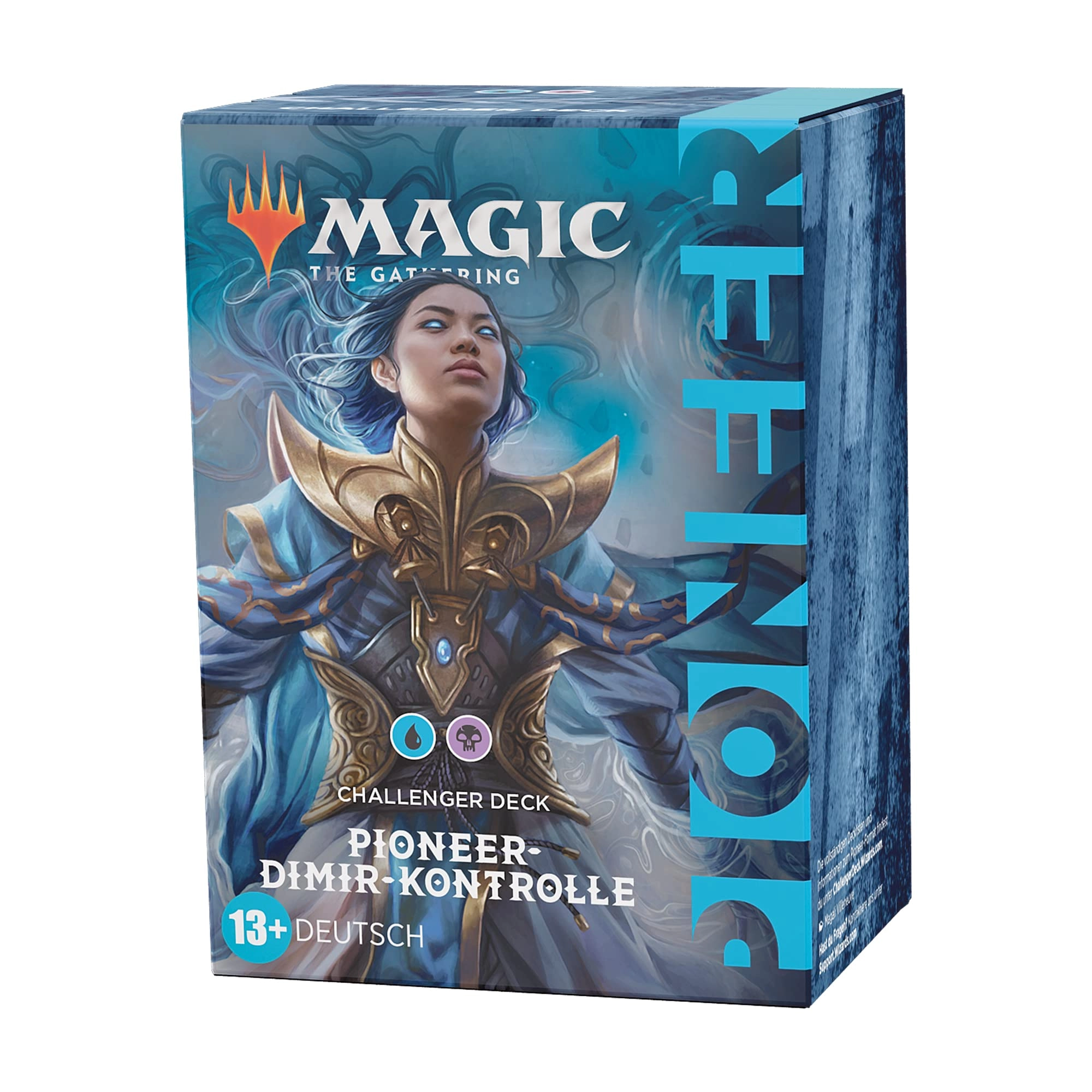 Wizards of the Coast Pioneer Challenger Deck 2022 - Dimir Control - German 60 pcs