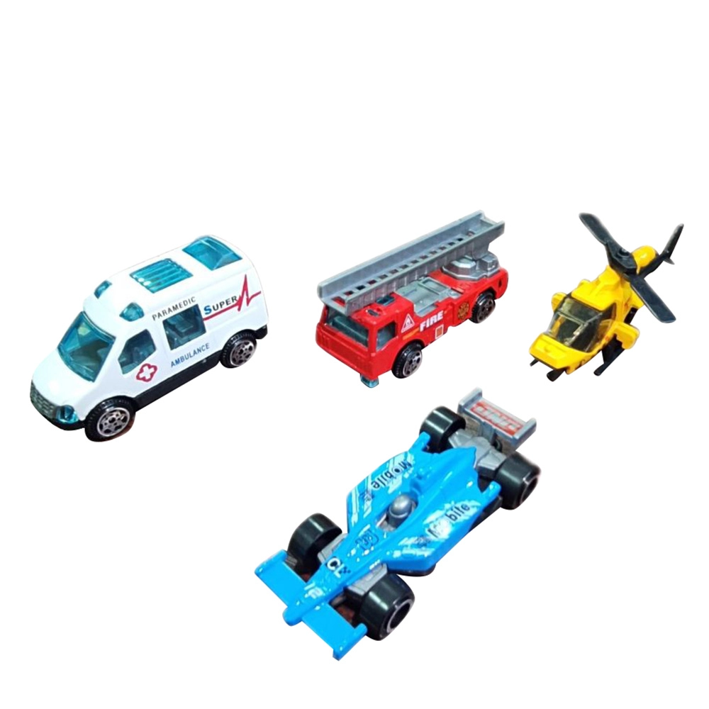 Die Cast Cars - 1:64 12 Pcs