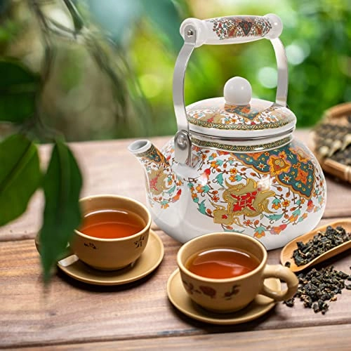 Enamel Tea Kettle - Enamel