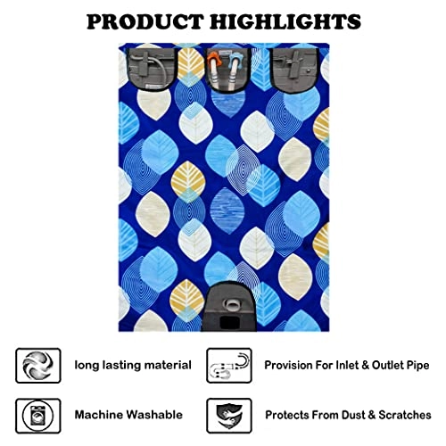 Front Load Washing Machine Cover - Washable Dustproof 23x23x33