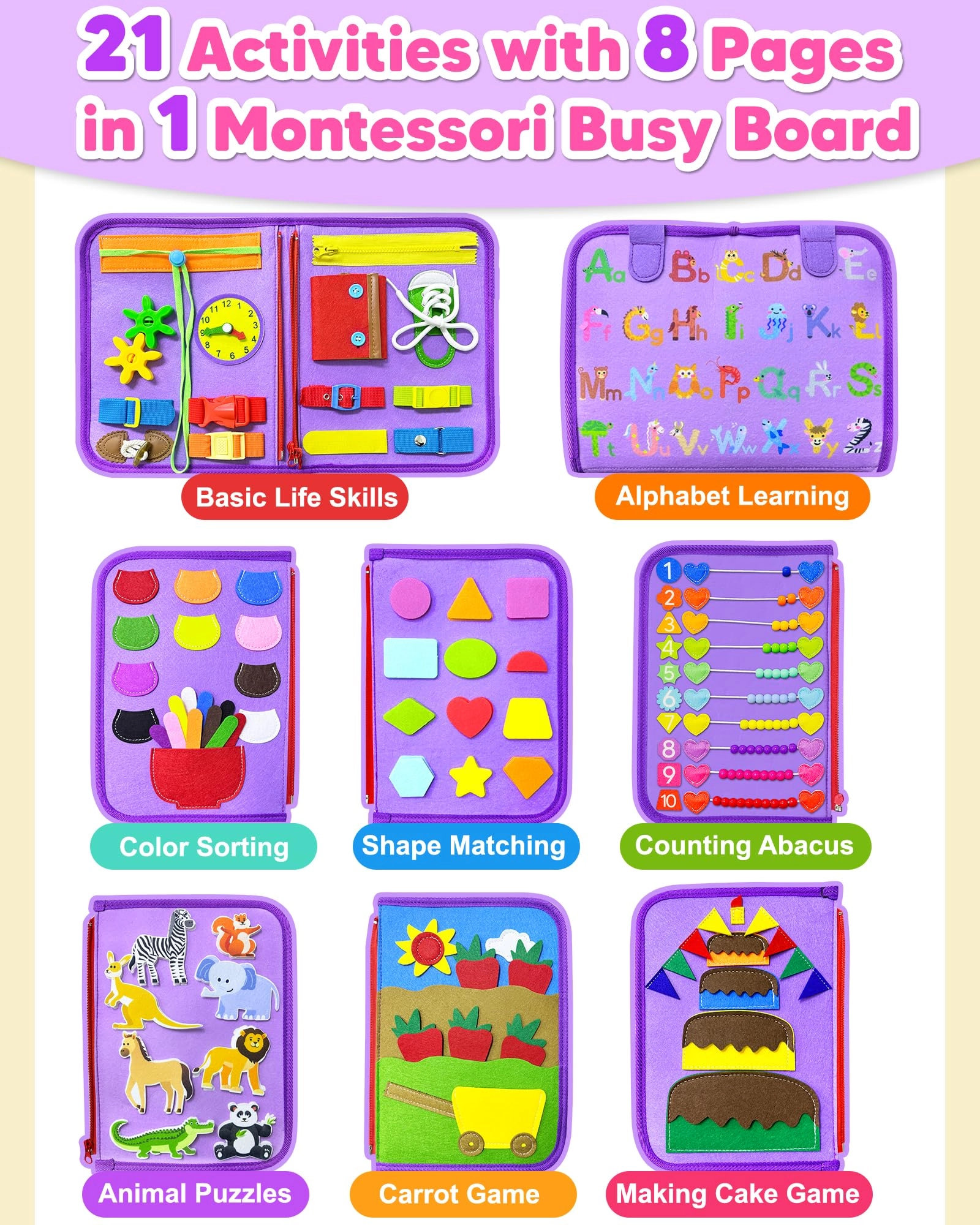 Busy Board - 36 months+