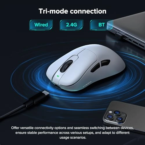 Mars SE Gaming Mouse - Bluetooth Radio Frequency USB