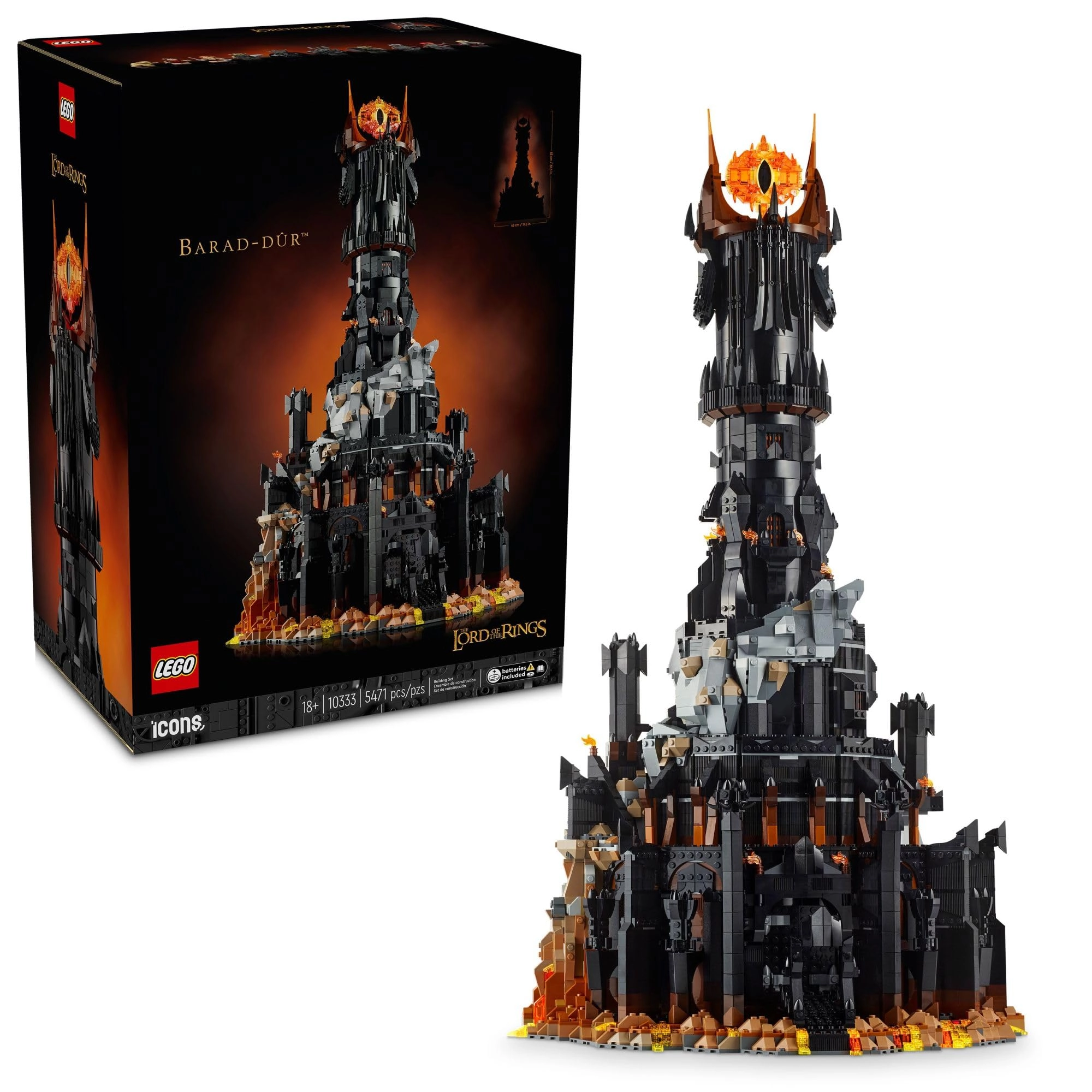 LEGO The Lord of the Rings Barad-dûr - Icons