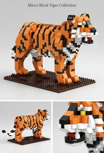 Tiger Micro Building Blocks - 980 pcs