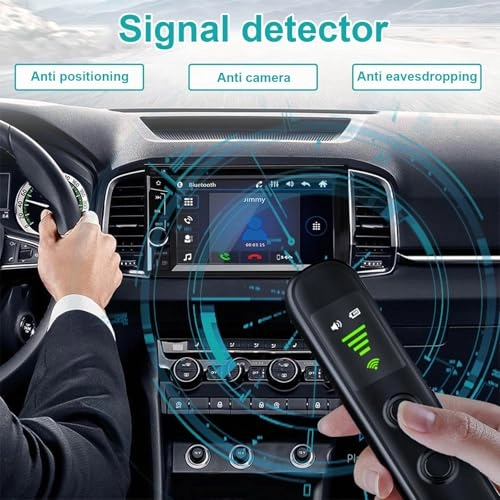 Hidden Spy Camera Detector - Portable RF/Wireless Signal Scanner