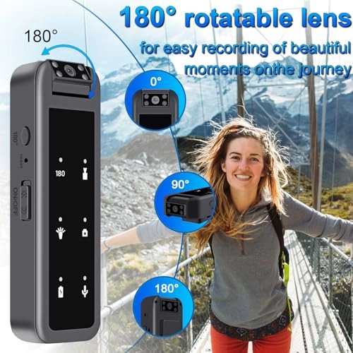Mini Body Camera - 1080P 64GB