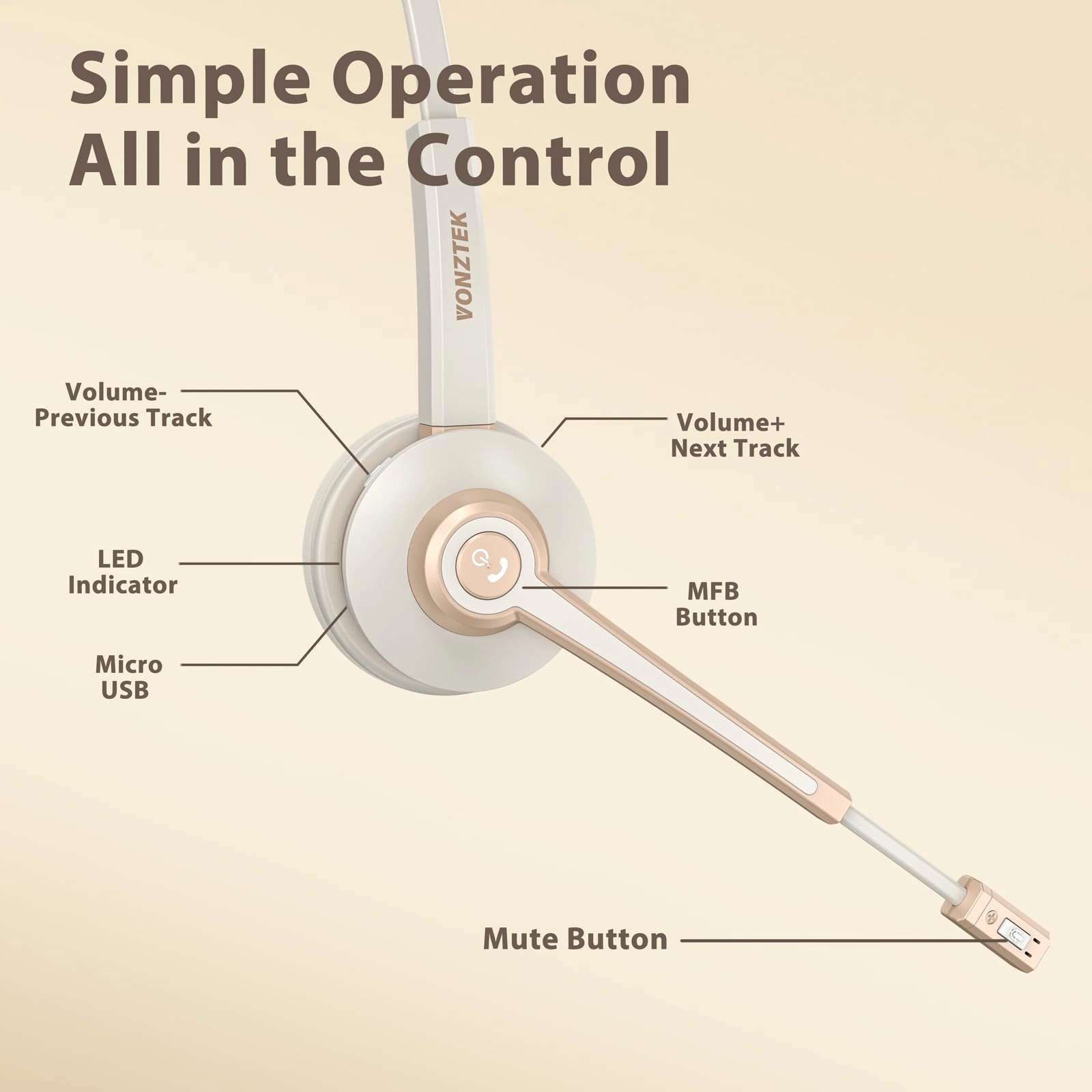 XSY-BT882M Wireless Headset