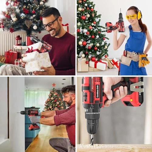 Cordless Drill Set - 2.0Ah 21V