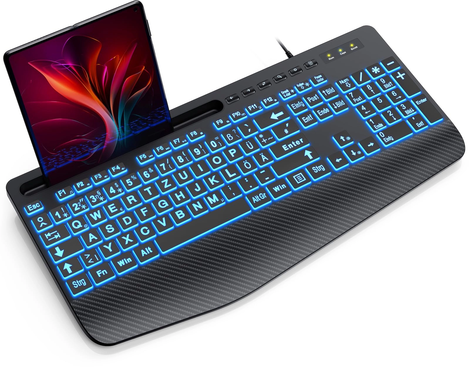 Large Print Backlit Keyboard - Standard Wired