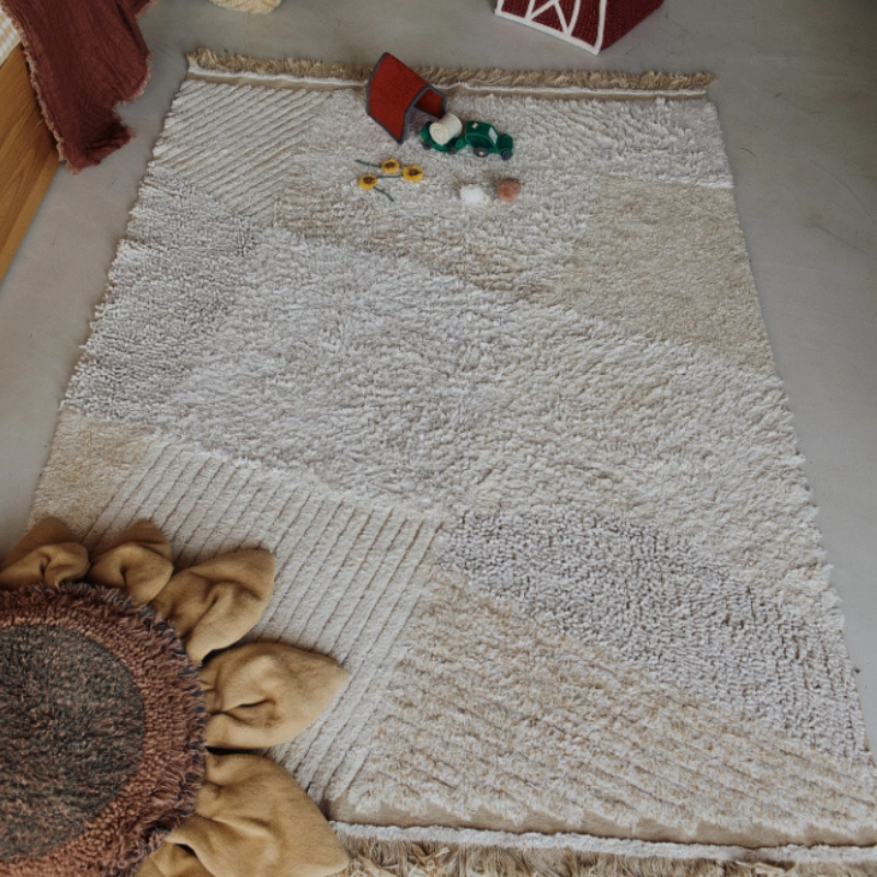 Washable Play Rug - Farm Fields 0 month