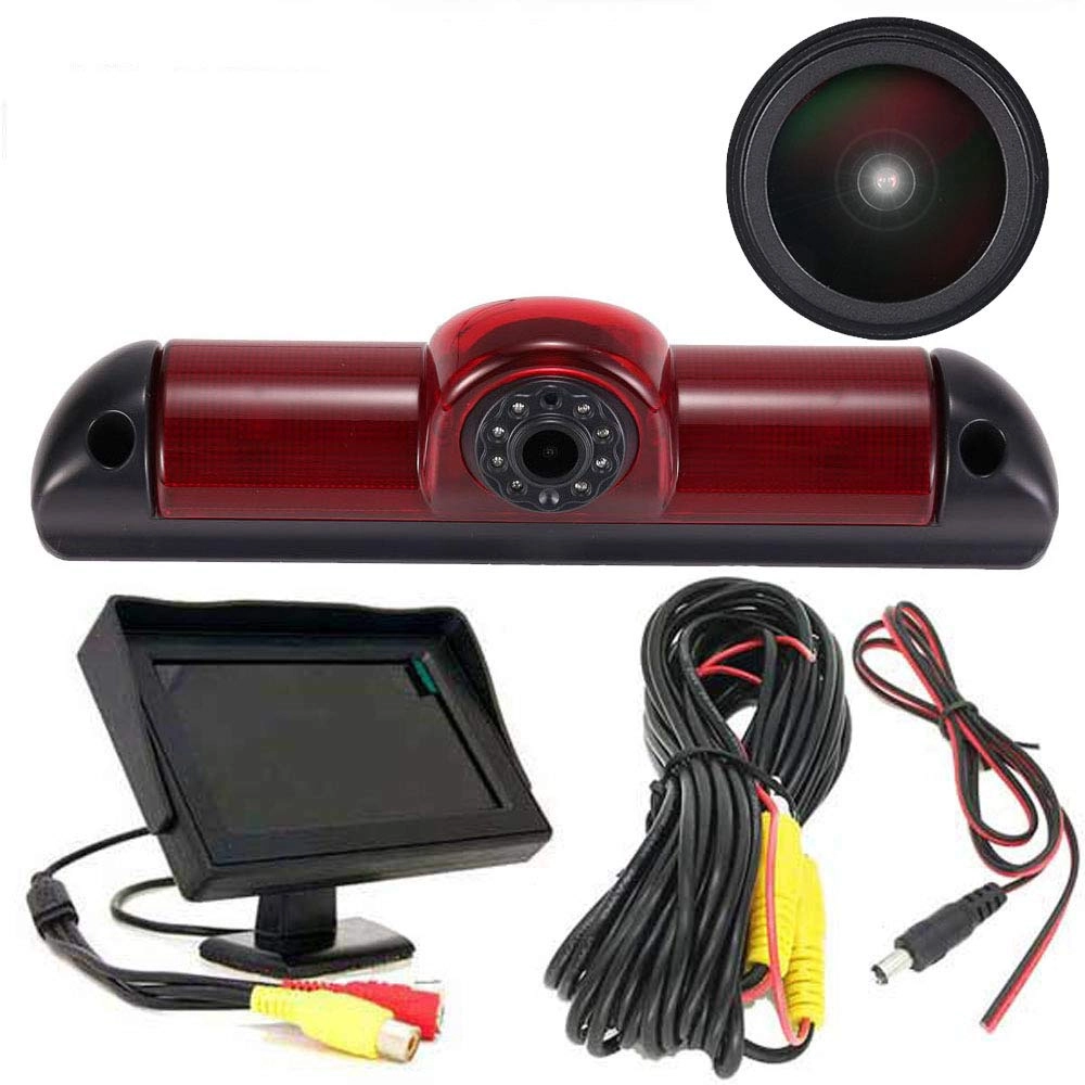 Car Boot Handle Reversing Camera - Night vision Wired 1280P