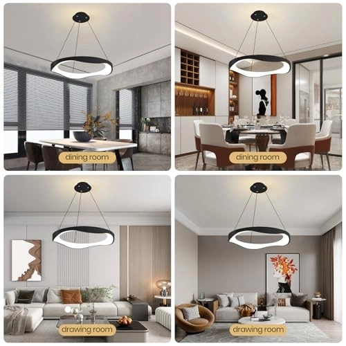 Modern LED Chandelier - 3000K 4000K 6000K 10%-100% dimmable