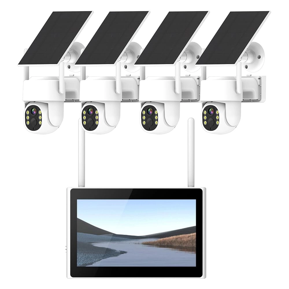Vcamdo Solar Wireless Security Camera System 1440p