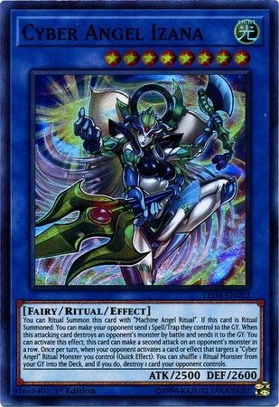 Konami Cyber Angel Izana - LED4-EN012 1st Edition
