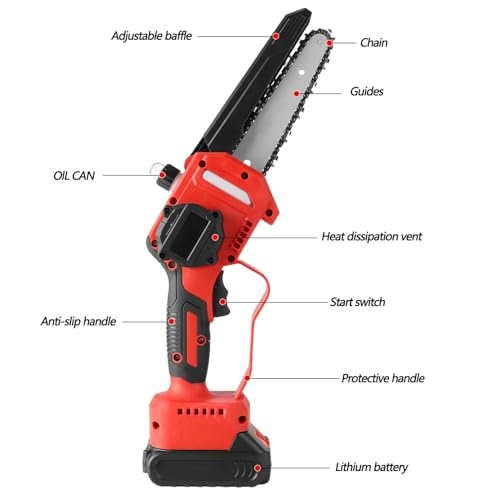 Mini handheld chain saw - 6 Inch 21V