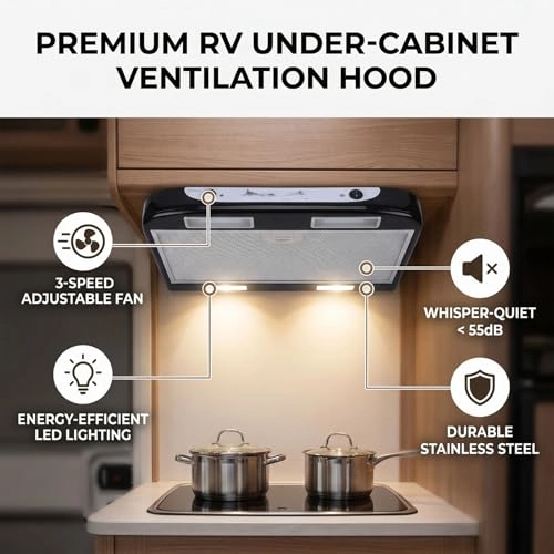 RV Range Hood - 20.47 Inch