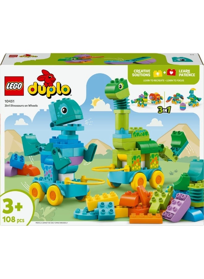 DUPLO Town 3in1 Dinosaurs