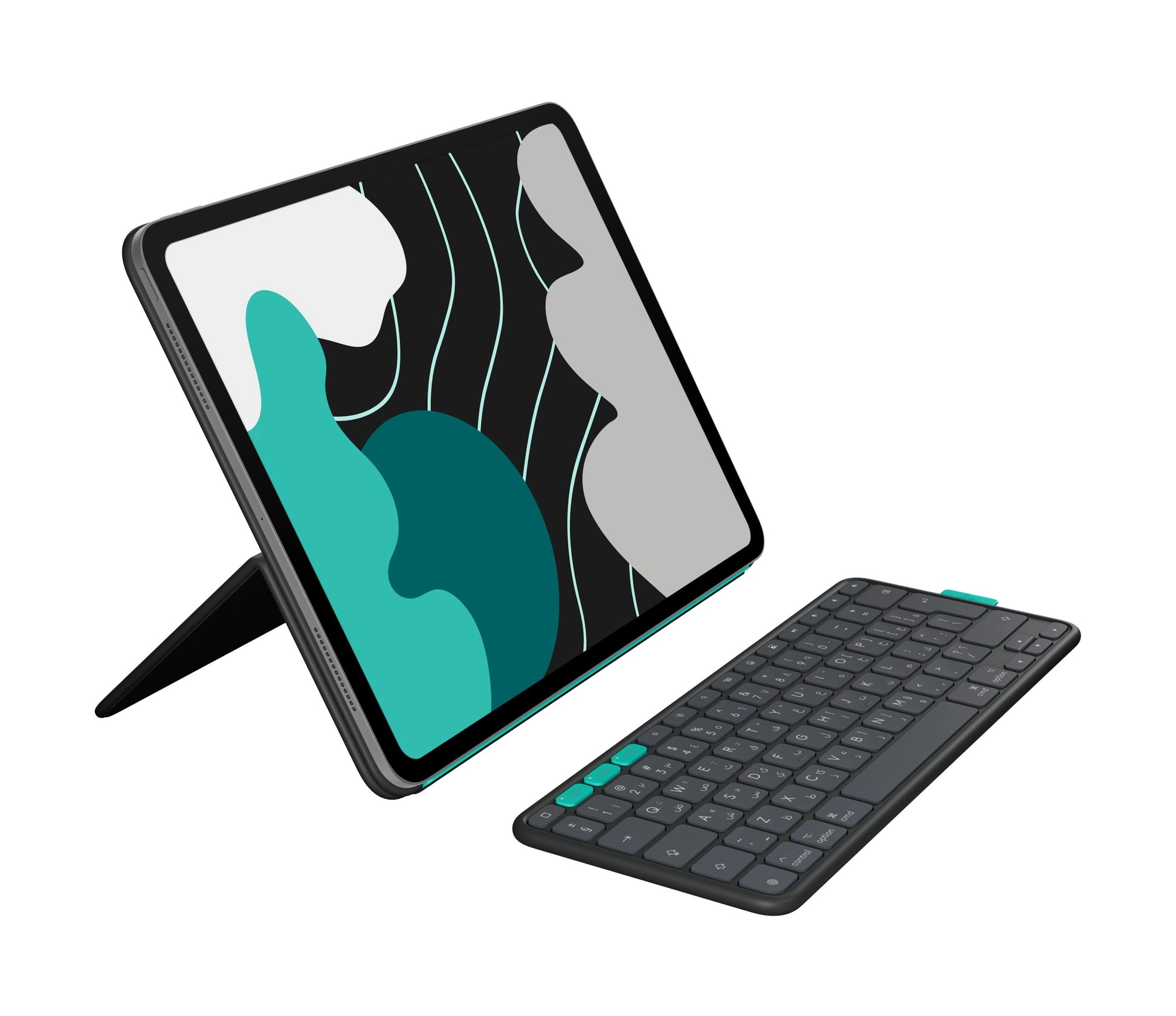 Keyboard Folio Case with Detachable Bluetooth Keyboard for iPad Pro 13-inch (M4) and iPad Air 13-inch (M2, M3)