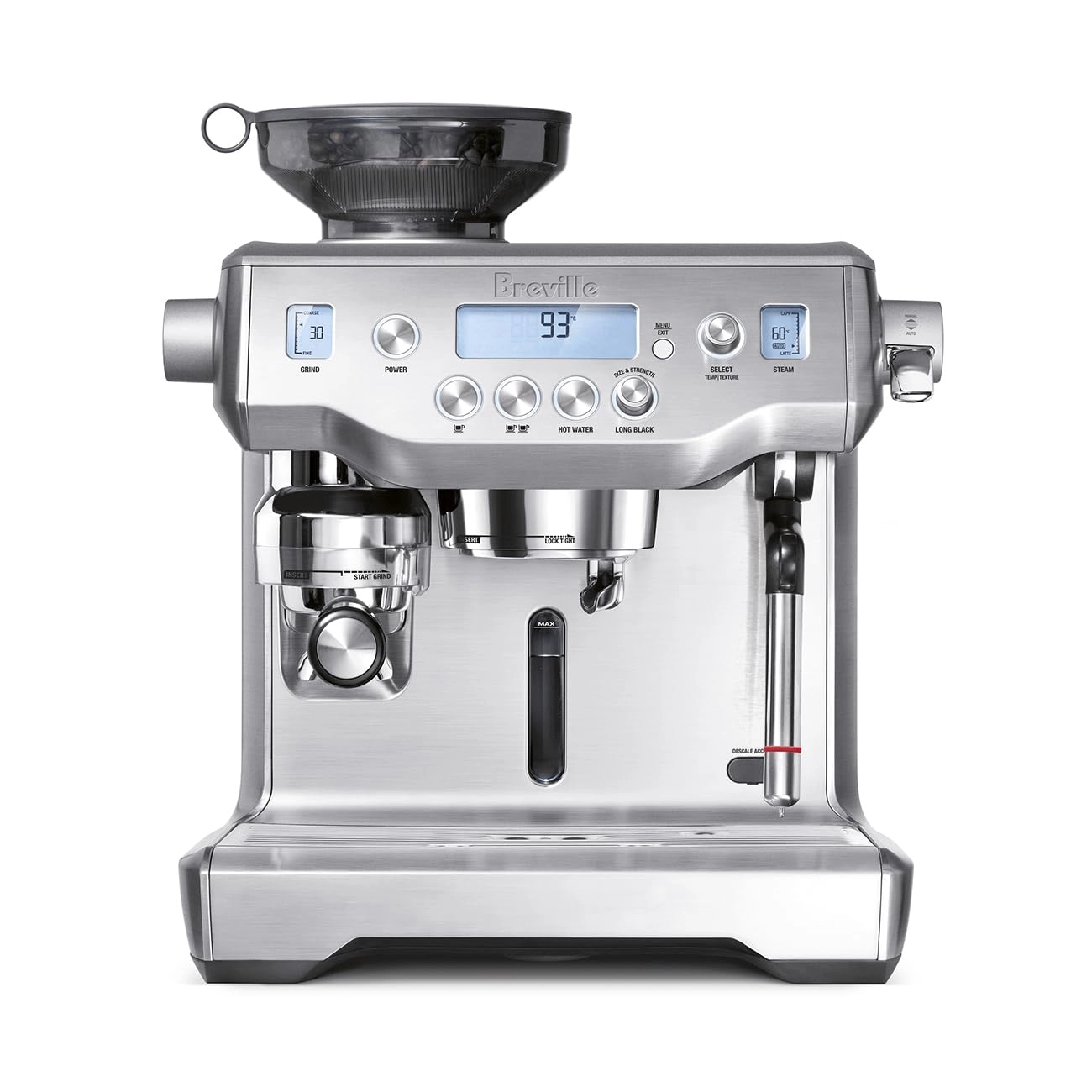 Breville Oracle Dual Boiler Grinder & Milk BES980