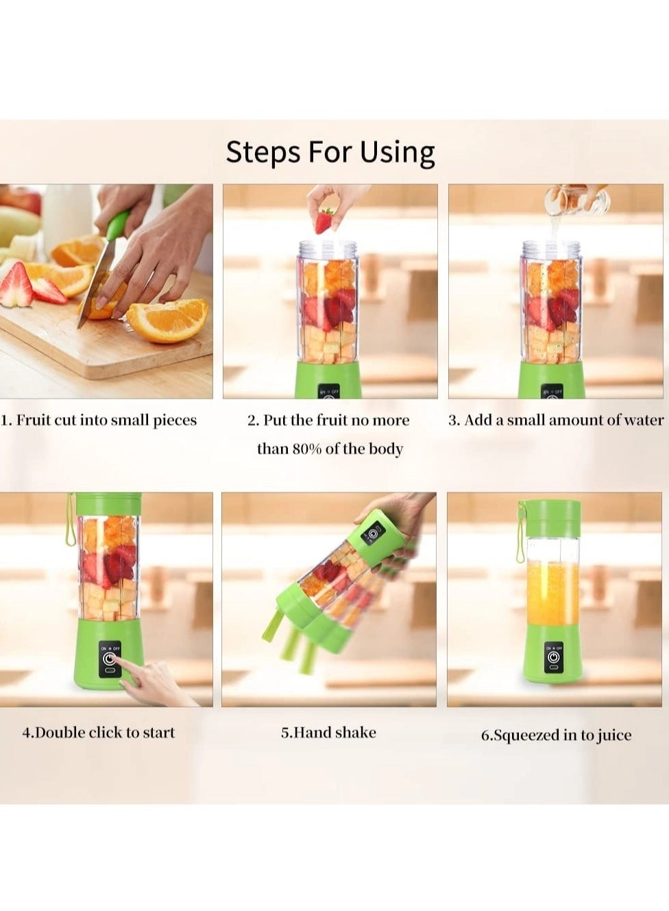 SHO23521 - USB Rechargeable Six Blades