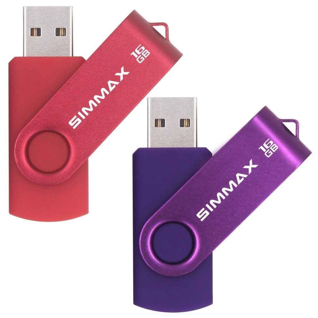 SIMMAX USB Flash Drive - USB 2.0 16GB Pack