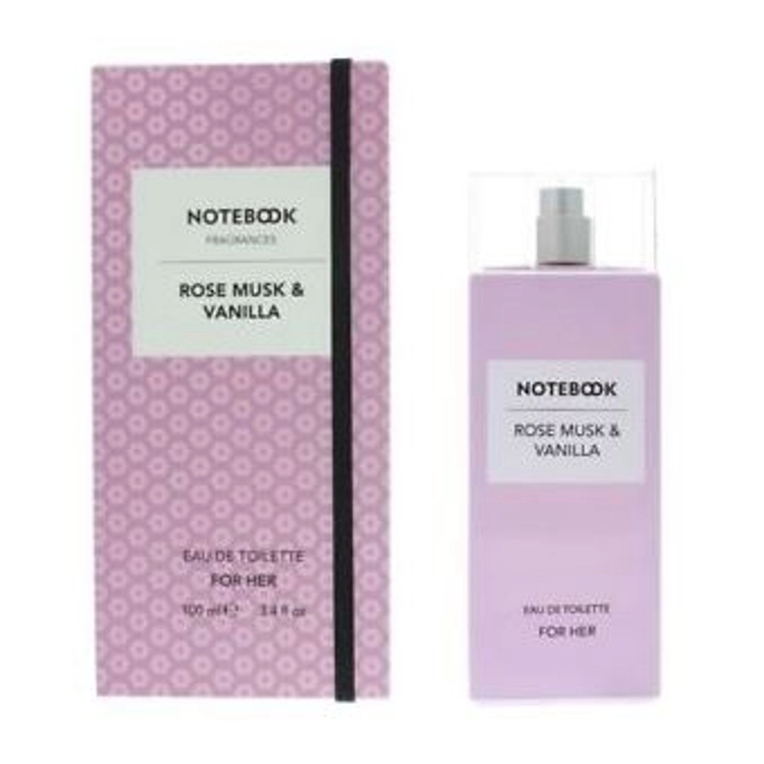 Notebook Rose Musk &amp; Vanilla Eau de Toilette 100ml