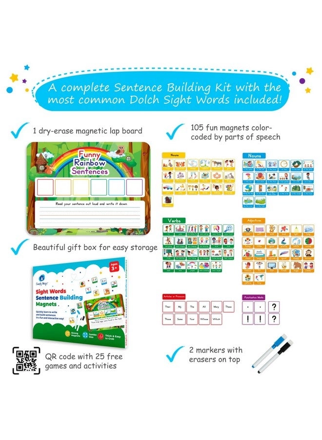 Sentence Building Kit - 3+ Years 105.0 pieces