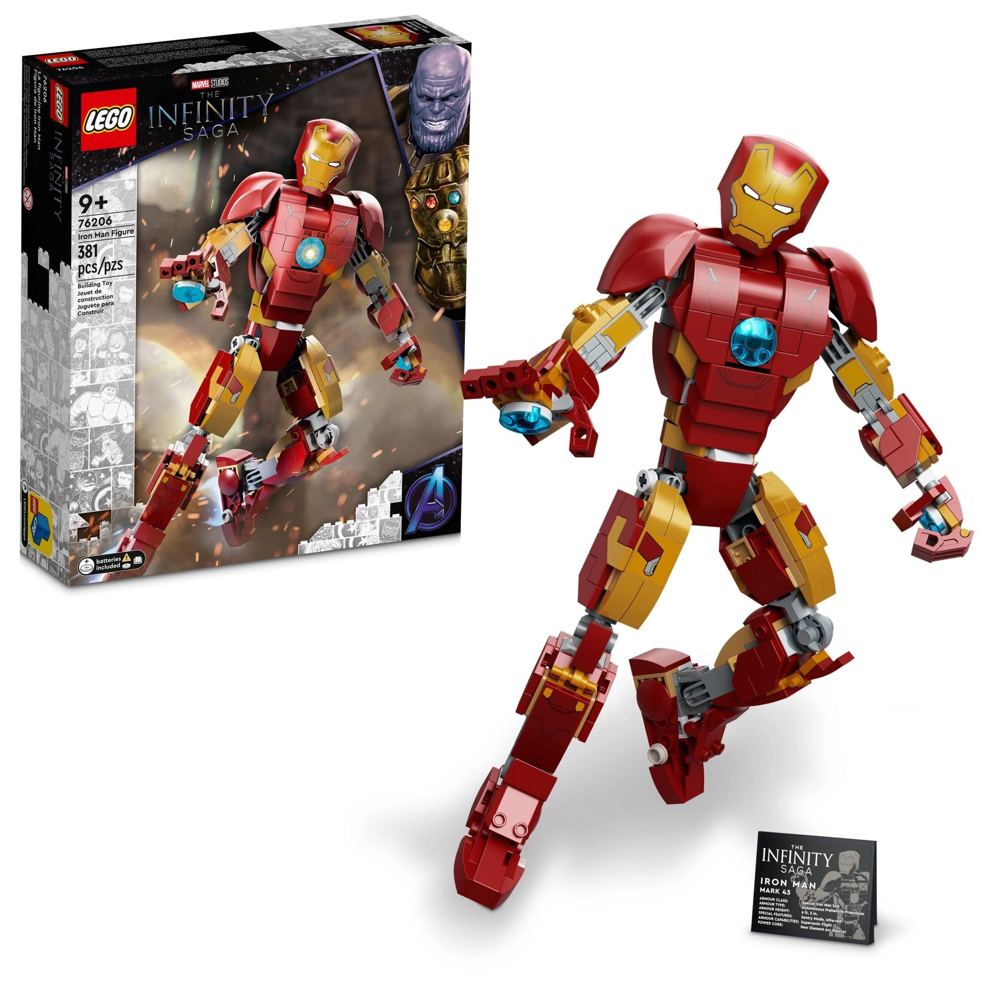Marvel Iron Man Figure (76206)