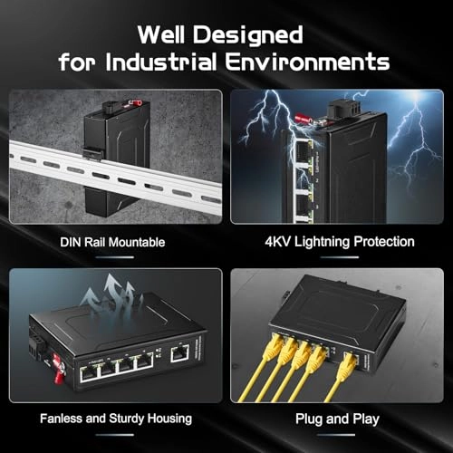 ING05-041GBW 5-Ports