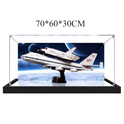 Acrylic Display Case for LEGO 10360 Space Shuttlle Trans-port