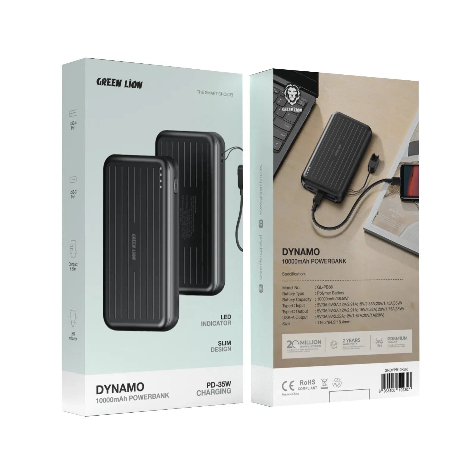 Dynamo - 10000mAh 35W