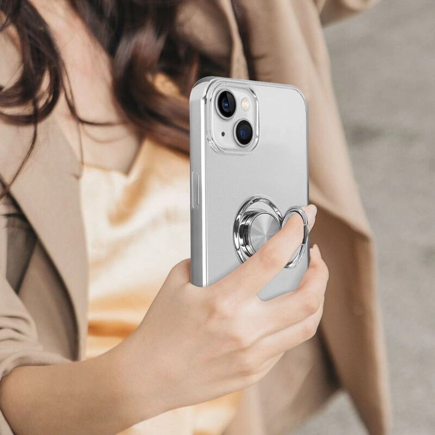 Ring Case - Black for Iphone 14