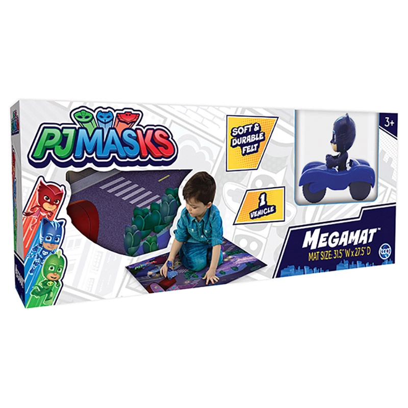Felt Megamat - PJ Masks Suitable for 3 years & above