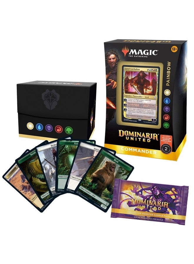 Dominaria United Commander Deck - 100 pcs + Collector Booster Sample Pack - 2 pcs