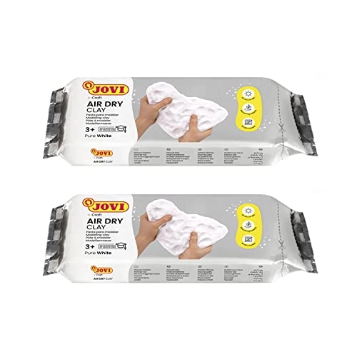 European Air-Dry Modeling Clay - 500g 2pcs.