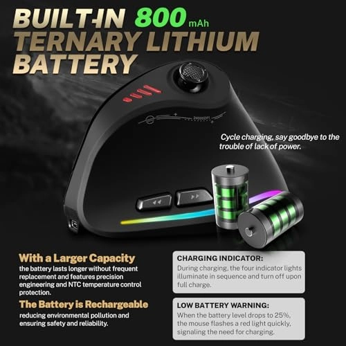 F13 Optical Gaming Mouse - Bluetooth