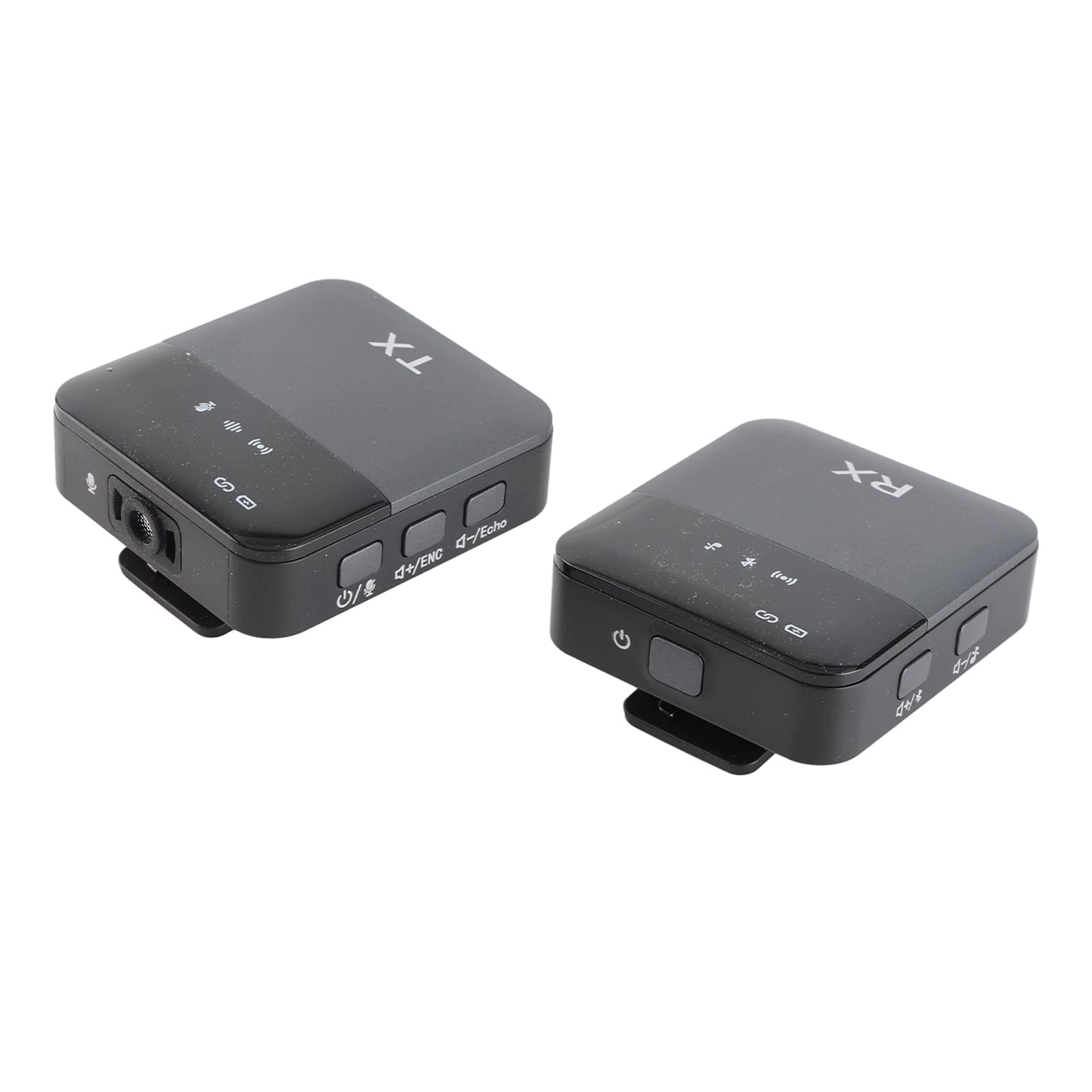 Omnidirectional Wireless Lavalier Microphone System - 2 Transmitters 2.4G